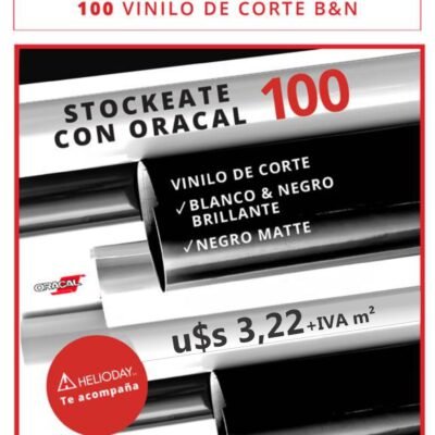 Vinilo Oracal 100 en Promo: Vinilo Adhesivo de Corte