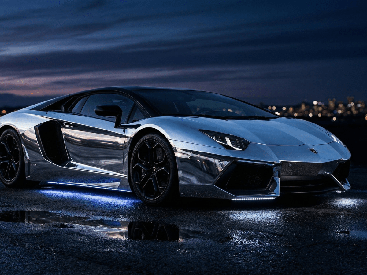 Vinilo plata metálico