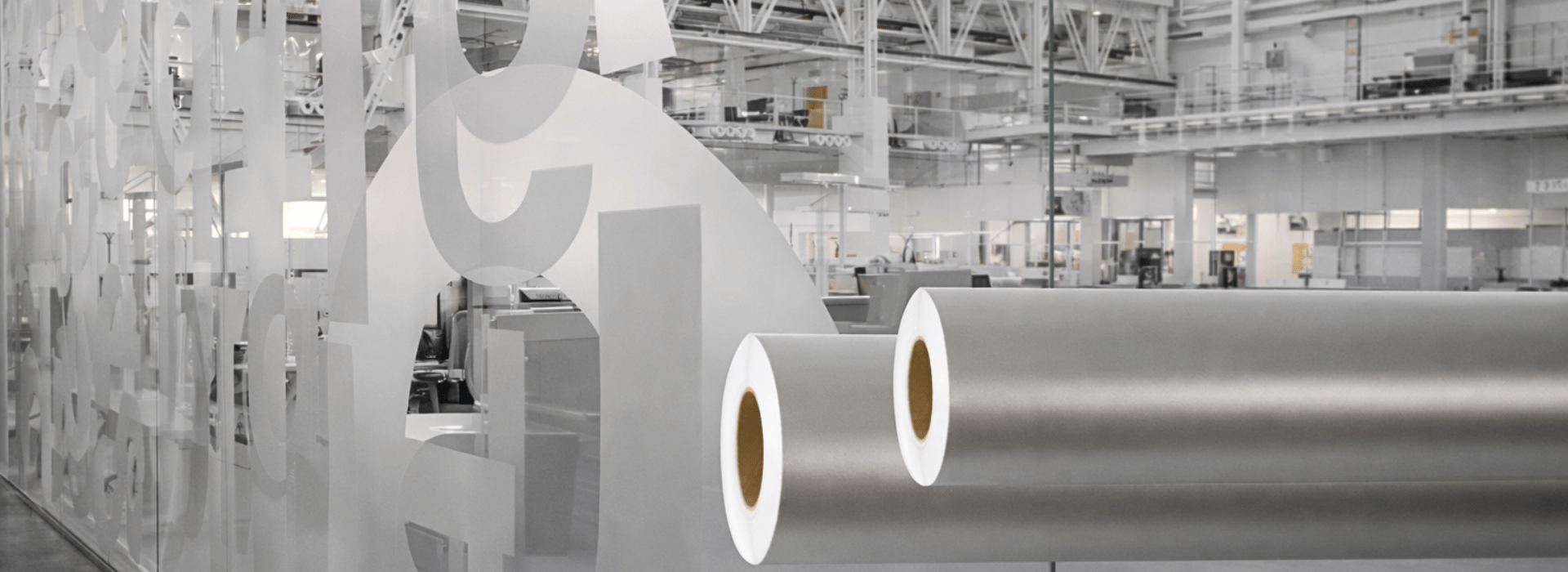 Vinilo esmerilado para vidrios con diseños