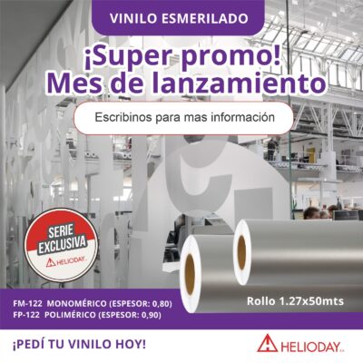 Vinilo Esmerilado con Diseños para Vidrios, Ventanas y Mamparas
